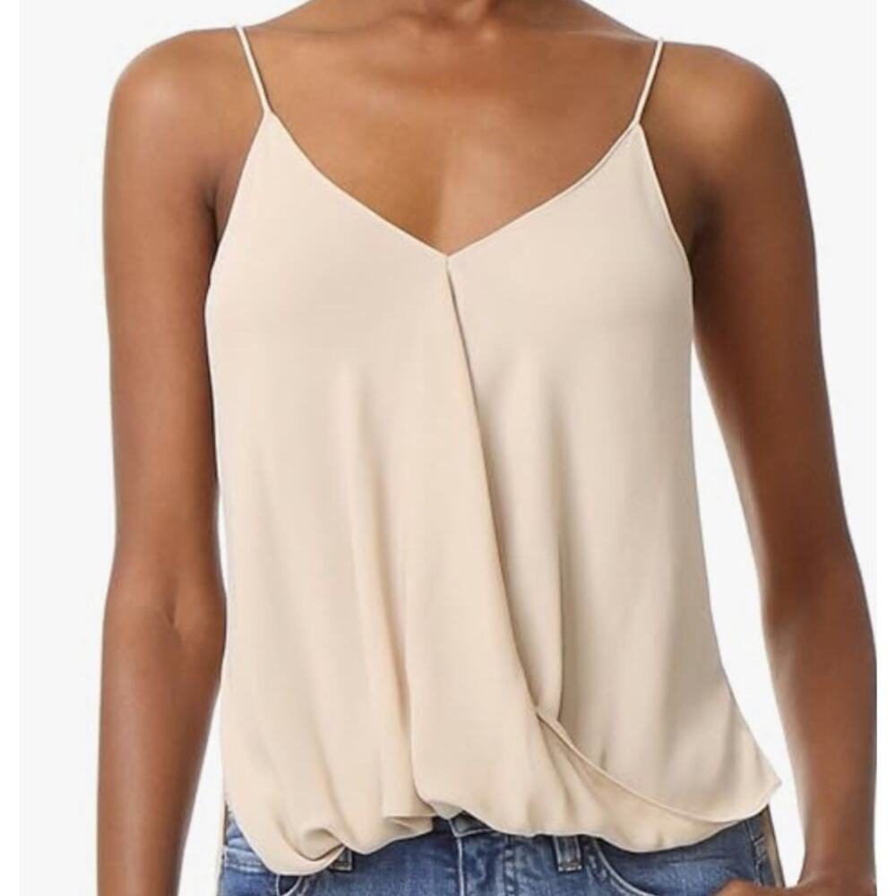 Olivia grey beige top strap women size L
